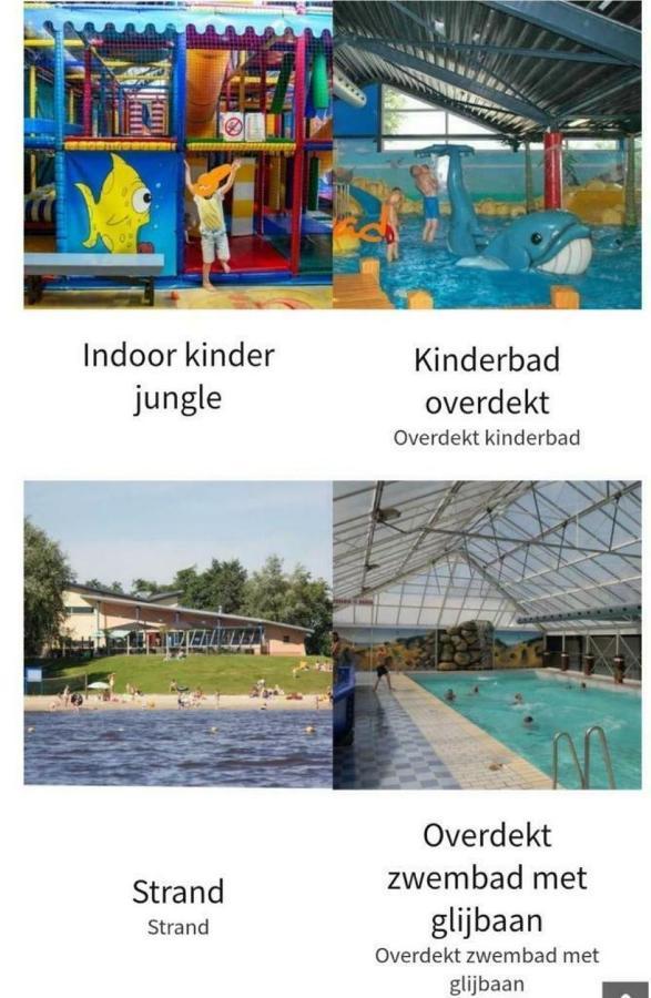 Suameer Kajuit423 6Pers 5Sterren Vakantiepark Bergumermeer Aan Het Water In Friesland Met Zwembadヴィラ エクステリア 写真