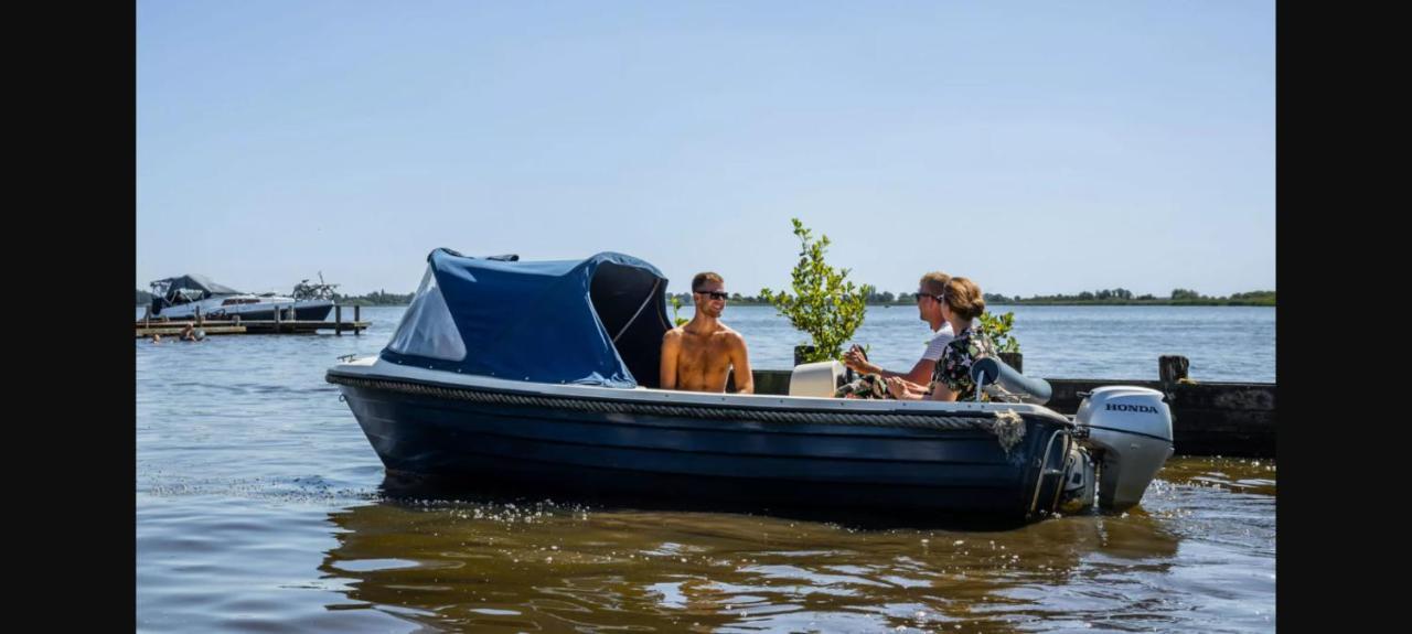 Suameer Kajuit423 6Pers 5Sterren Vakantiepark Bergumermeer Aan Het Water In Friesland Met Zwembadヴィラ エクステリア 写真