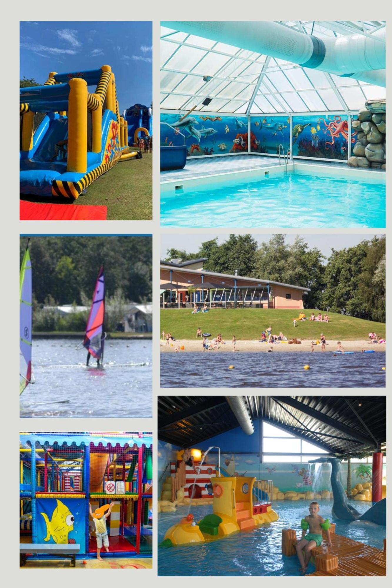 Suameer Kajuit423 6Pers 5Sterren Vakantiepark Bergumermeer Aan Het Water In Friesland Met Zwembadヴィラ エクステリア 写真